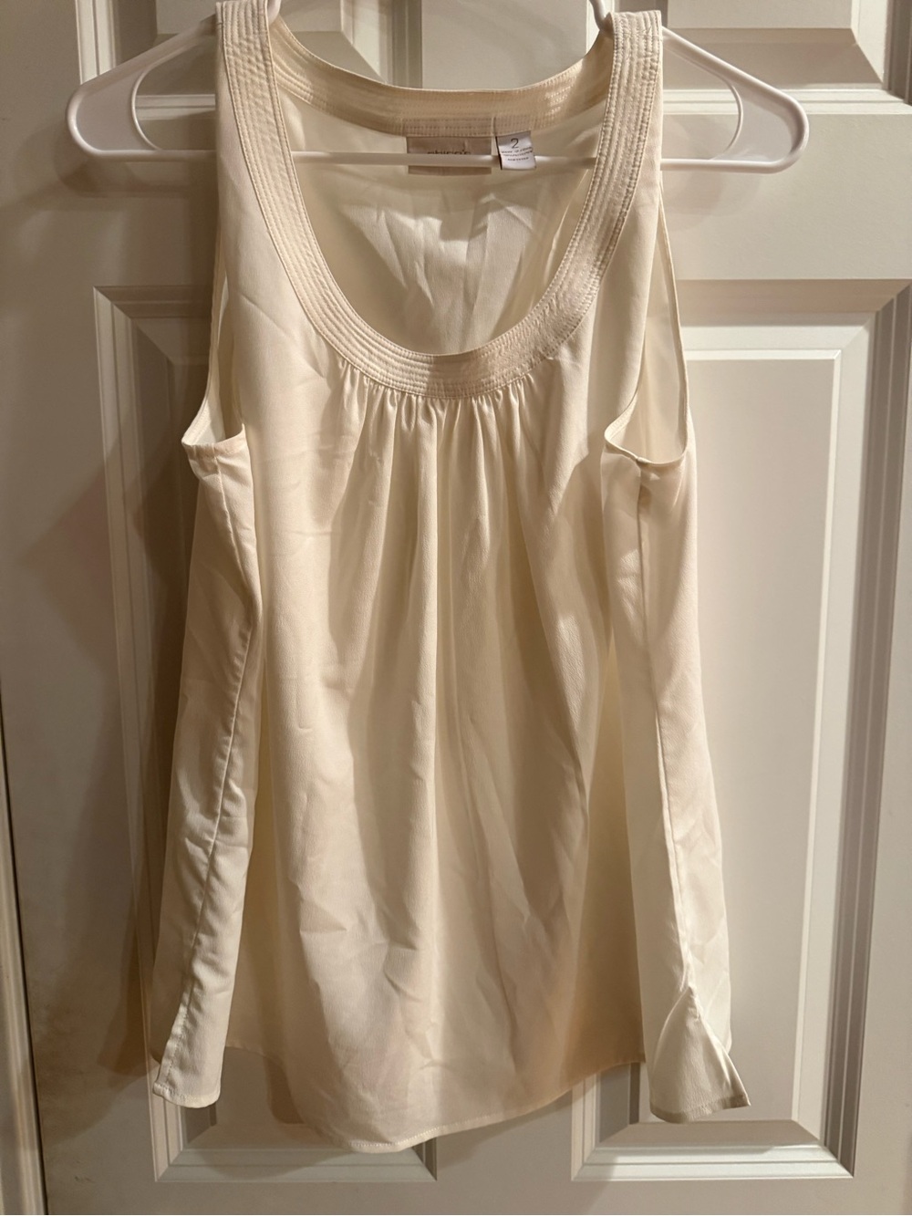 Chicos size 2- NEW!  Sleeveless Scoop Neck Tank Top